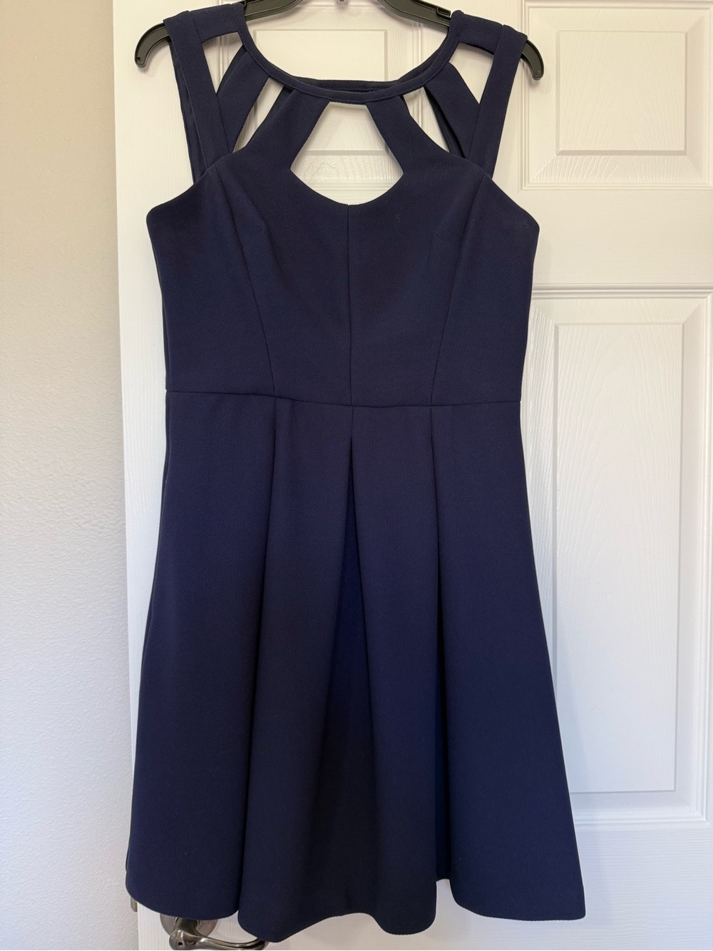 Betsey Johnson Navy Cutout Dress